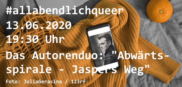#allabendlichqueer 049 Autorenduo-Premierenlesung